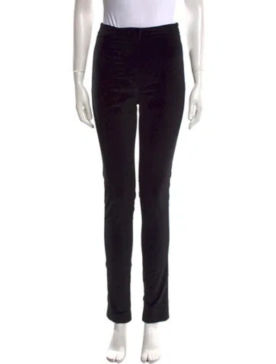 Pre-owned Tibi Skinny Leg Pants In Black