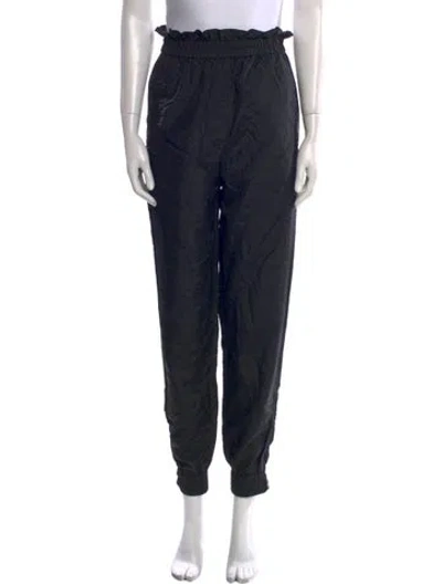 Pre-owned Tibi Skinny Leg Pants In Black