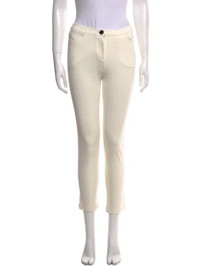 Pre-owned Tibi Skinny Leg Pants In Black