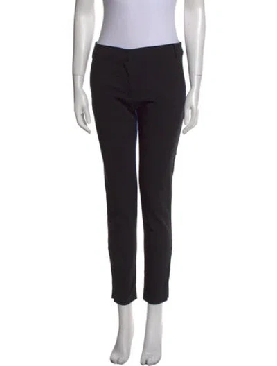 Pre-owned Tibi Skinny Leg Pants In Black