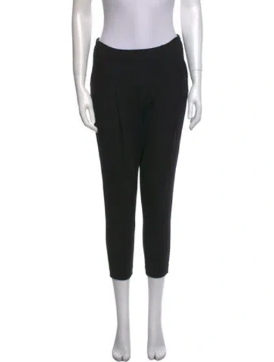 Pre-owned Tibi Skinny Leg Pants In Black
