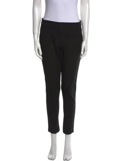 Pre-owned Tibi Skinny Leg Pants In Black