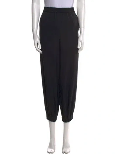 Pre-owned Tibi Skinny Leg Pants In Black
