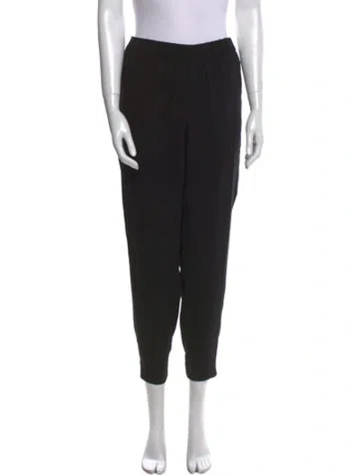 Pre-owned Tibi Skinny Leg Pants In Black