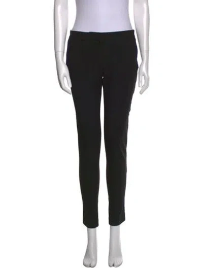 Pre-owned Tibi Skinny Leg Pants In Black