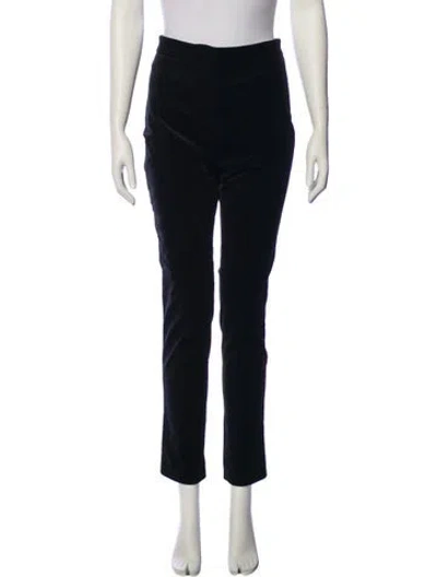Pre-owned Tibi Skinny Leg Pants In Black