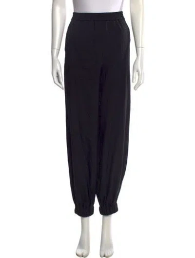 Pre-owned Tibi Skinny Leg Pants In Black