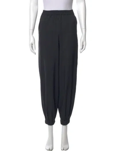 Pre-owned Tibi Skinny Leg Pants In Black
