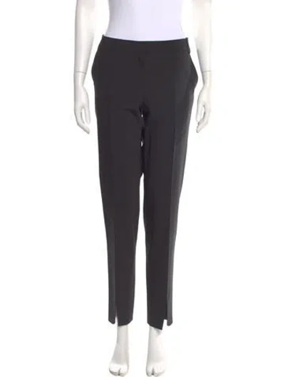 Pre-owned Tibi Skinny Leg Pants In Black