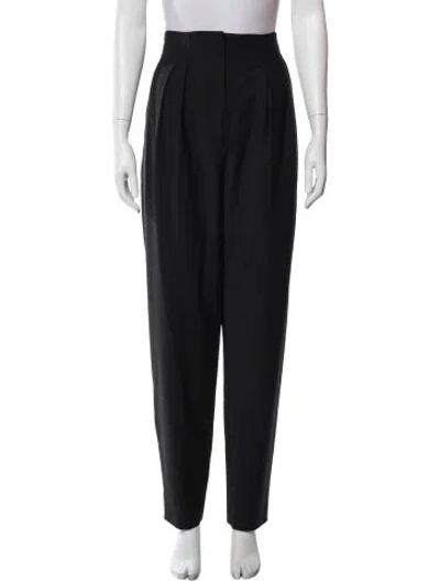 Pre-owned Tibi Skinny Leg Pants In Black
