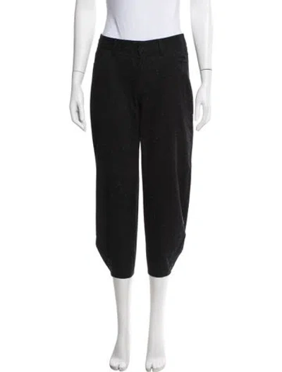 Pre-owned Tibi Skinny Leg Pants In Black