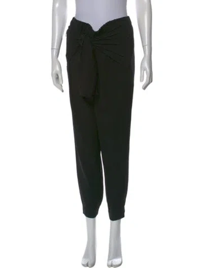 Pre-owned Tibi Skinny Leg Pants In Black