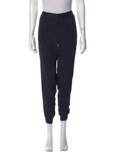 Pre-owned Tibi Skinny Leg Pants In Blue