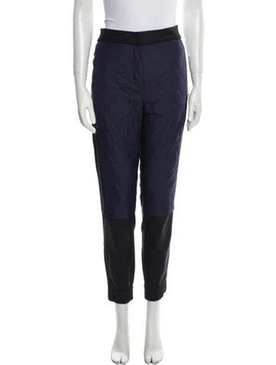Pre-owned Tibi Skinny Leg Pants In Blue