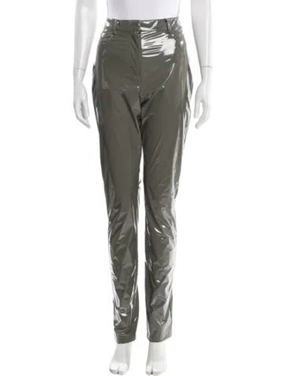 Pre-owned Tibi Skinny Leg Pants In Gray