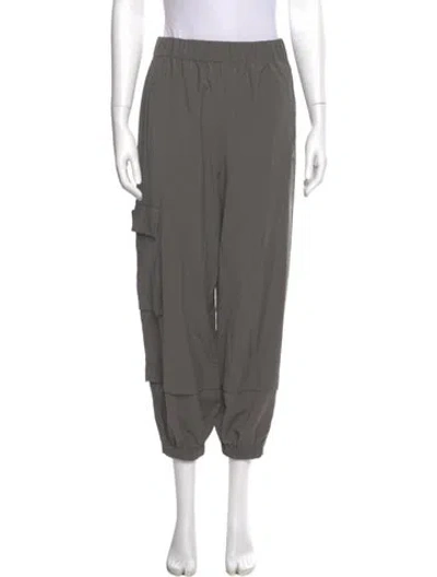 Pre-owned Tibi Skinny Leg Pants In Gray