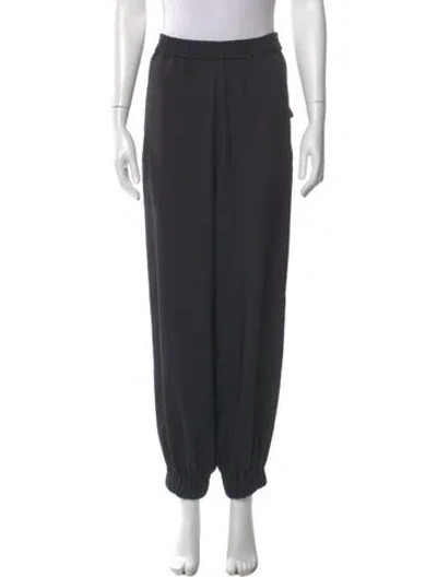 Pre-owned Tibi Skinny Leg Pants In Gray