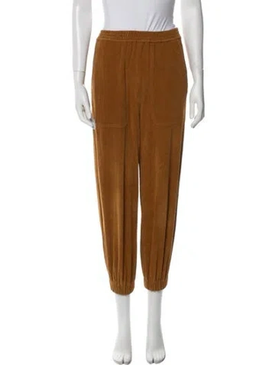 Pre-owned Tibi Skinny Leg Pants In Neutral