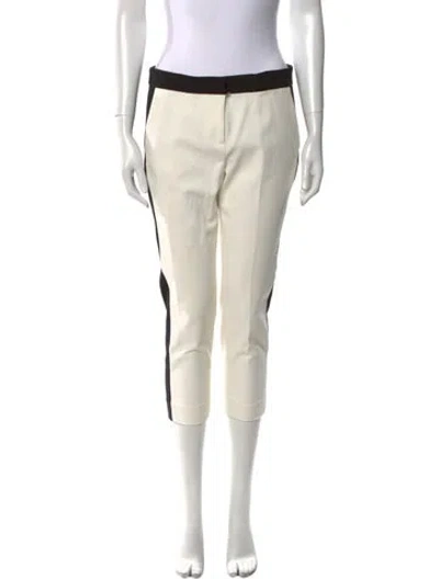 Pre-owned Tibi Skinny Leg Pants In Neutral
