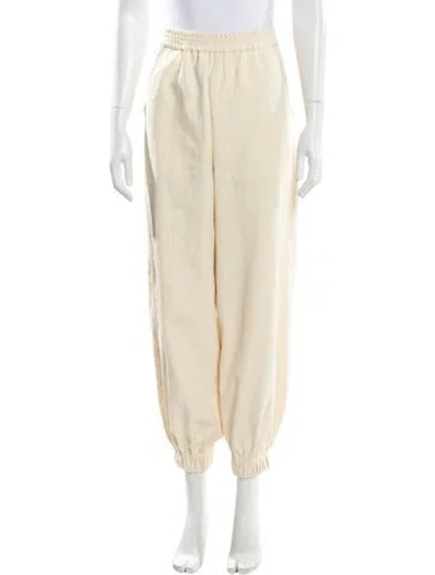Pre-owned Tibi Skinny Leg Pants In Neutral