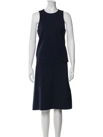 Pre-owned Tibi Skirt Set In Blue