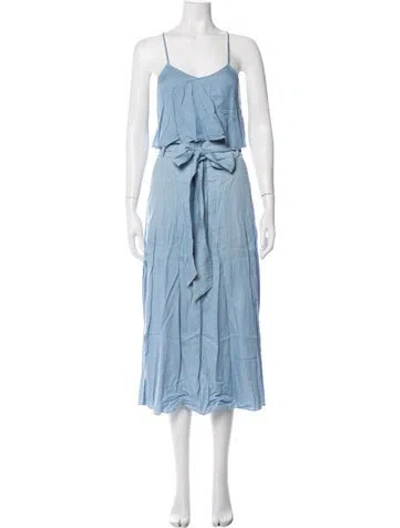 Pre-owned Tibi Skirt Set In Blue
