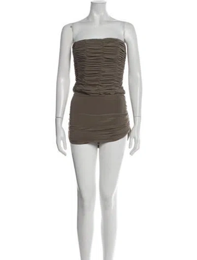 Pre-owned Tibi Skirt Set In Green