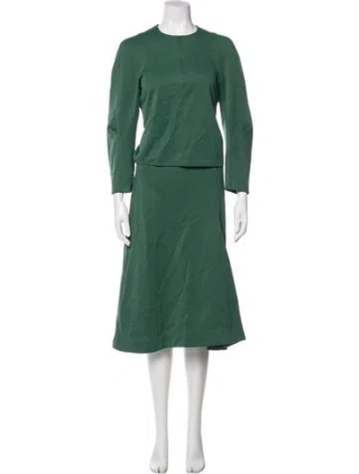 Pre-owned Tibi Skirt Set In Green