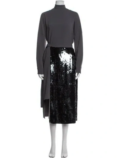 Pre-owned Tibi Skirt Set In Grey