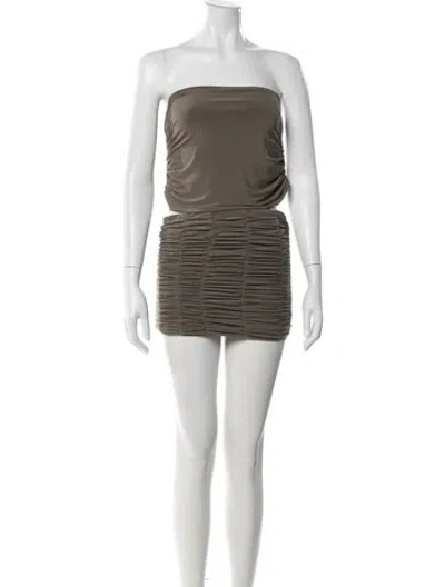 Pre-owned Tibi Skirt Set W/ Tags In Neutral