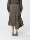 Tibi スカート  レディース カラー グレー In Green