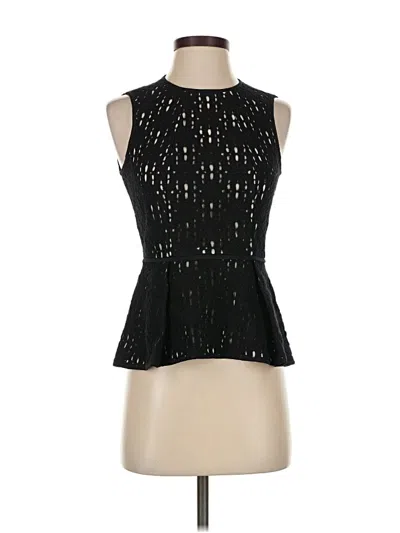 Pre-owned Tibi Sleeveless Blouse In Black