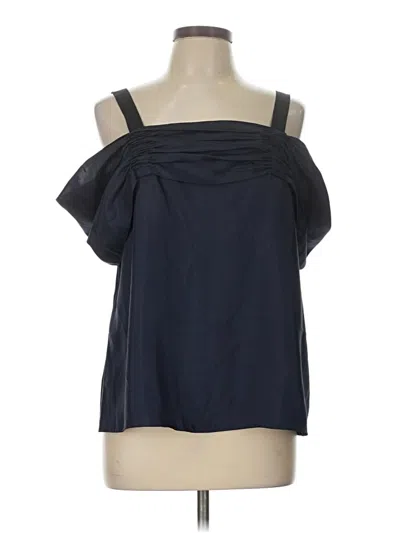 Pre-owned Tibi Sleeveless Blouse In Black