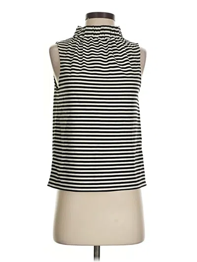 Pre-owned Tibi Sleeveless Blouse In Ivory