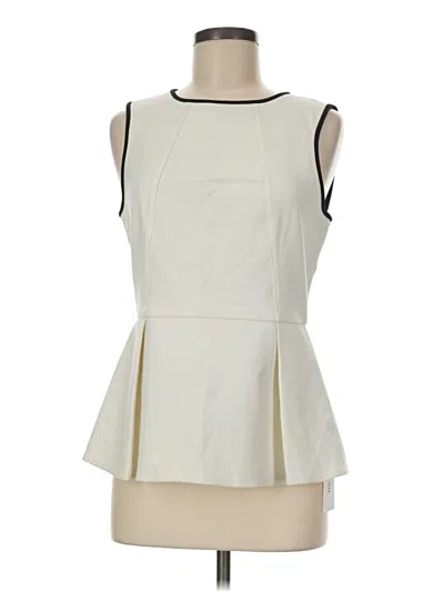 Tibi Sleeveless Blouse In Ivory