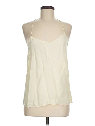 Pre-owned Tibi Sleeveless Blouse In White