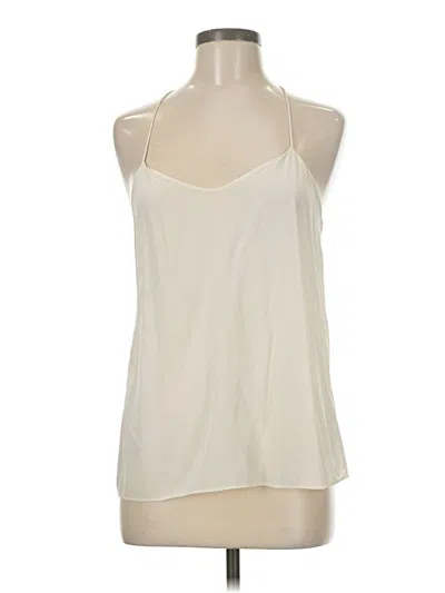 Pre-owned Tibi Sleeveless Blouse In White