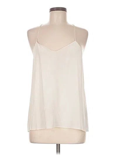 Pre-owned Tibi Sleeveless Blouse In White