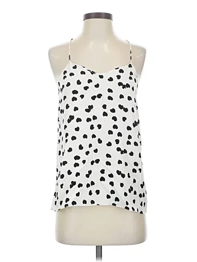 Pre-owned Tibi Sleeveless Blouse In White