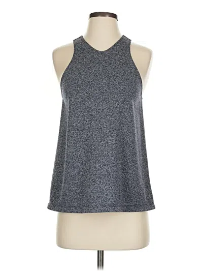 Pre-owned Tibi Sleeveless Top Blue Crew Neck Tops