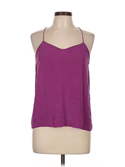 Pre-owned Tibi Sleeveless Top Purple Halter Neckline Tops