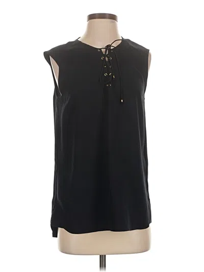 Pre-owned Tibi Sleeveless T-shirt In Black