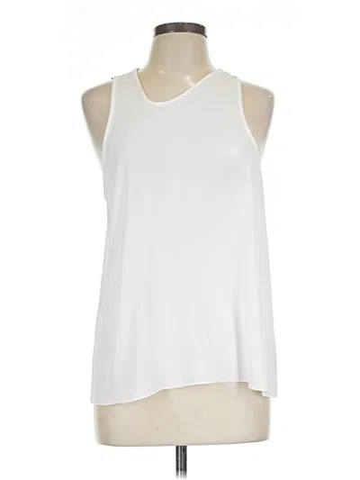 Pre-owned Tibi Sleeveless T-shirt In White