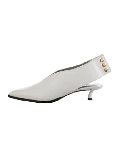 Pre-owned Tibi Slingback Pumps In Multicolor