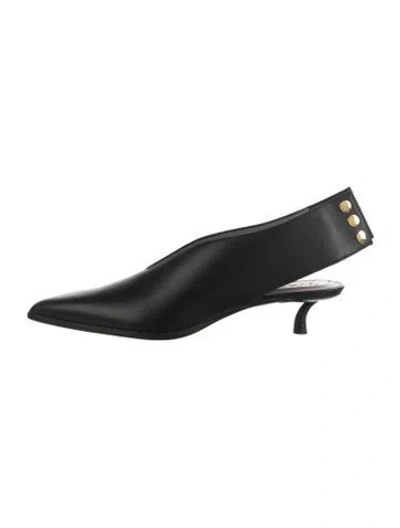 Pre-owned Tibi Slingback Pumps In Multicolor