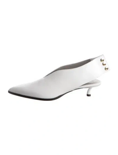Pre-owned Tibi Slingback Pumps In Multicolor