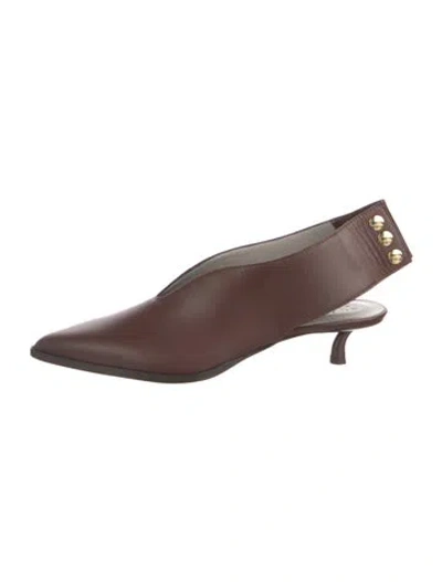 Pre-owned Tibi Slingback Pumps W/ Tags In Multicolor