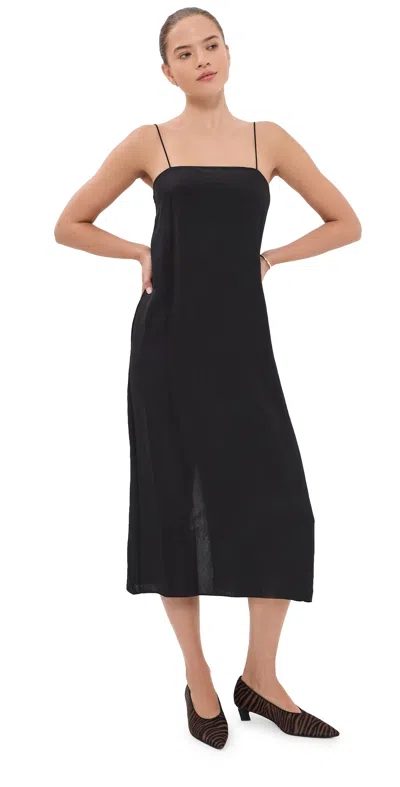 Tibi Slip Cami Dress Black