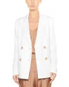 Tibi Soft Spring Suiting Blazer In White