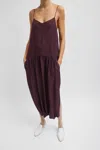 Tibi Spring Acetate Strappy Jalouise Dress In Crimson